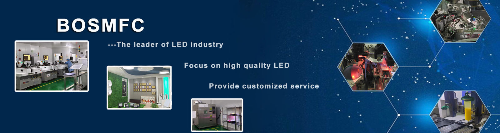 Vue de côté SMD LED