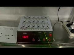 Test de vieillissement par LED à trou