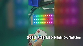 IC intégré 3636 LED RVB 12mA 5V pour écran d'affichage