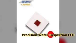 Puce LED rouge 5W 3535 pour l'inspection de précision des plaquettes