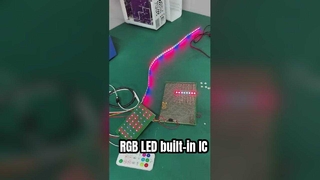 LED RVB adressables avec conception personnalisée IC intégrée