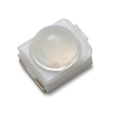 3528 SMD LED dome lentille 60 degrés souper rouge brillant diode à puce LED 2000mcd pour feu de circulation