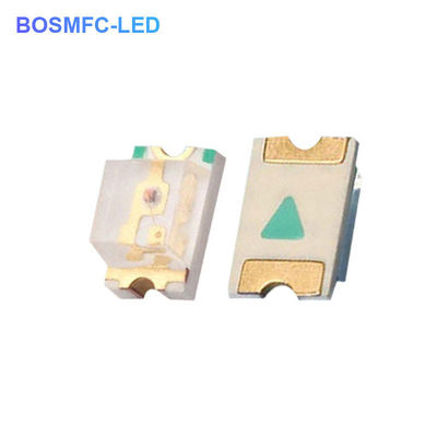 0805 Diode LED SMD supérieure 0,06W 2.8V-3.4V Puce de lumière verte Pour la barre lumineuse LED
