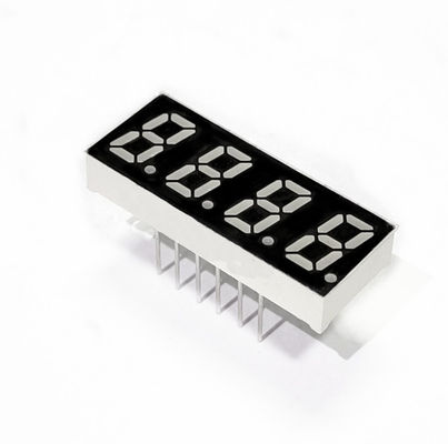 Couleur rouge Affichage à 7 segments à 4 chiffres de 0,56 pouce pour indicateur LED