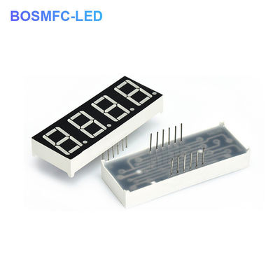 Face noire 4 chiffres 7 segments LED Module d'affichage 0,56 pouces pratique