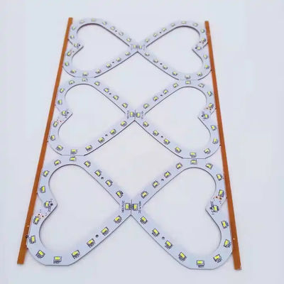 personnaliser le circuit imprimé LED multi-couche, le circuit imprimé PCBA en aluminium FR4 avec LED