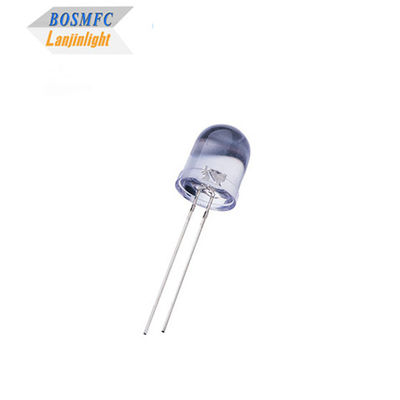 Chapeau de paille 10 mm 8 mm à travers le trou Diode électroluminescente LED pour la lumière de scène