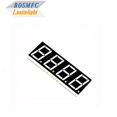 Face noire 4 chiffres 7 segments LED Module d'affichage 0,56 pouces pratique