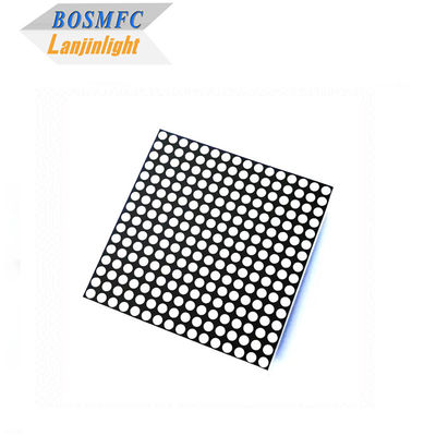 Écran LED à 7 segments 64x64 mm 16x16 Matrice à points Lumière bleue pour l'écran d'ascenseur