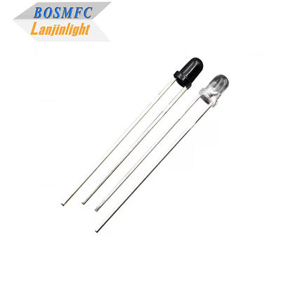 Puce LED IR 3 mm durable polyvalente à travers le trou 940nm 850nm