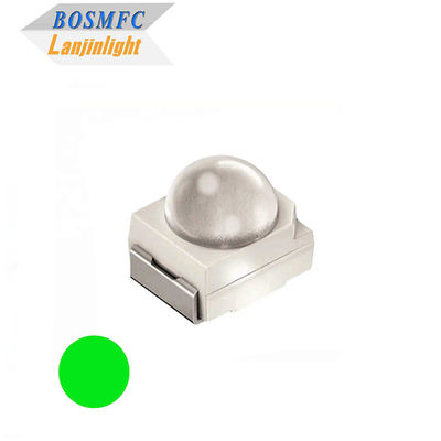 Feu de circulation 3528 SMD LED 60 degrés haute luminosité Verte lumière Dome Lens Pour les feux de voiture