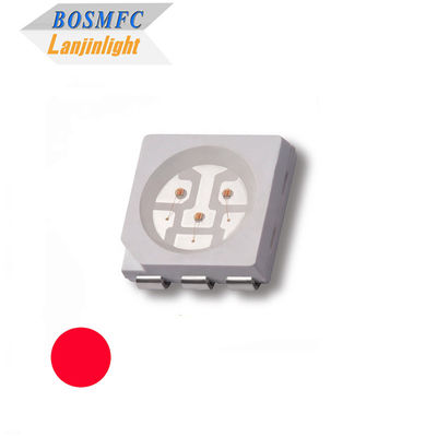 Diode LED à lumière rouge de haute luminosité 5050 SMD pour affichage de lettres publicitaire