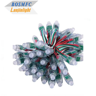 Lumières de Noël Décorations extérieures imperméables à l'eau 12mm LED Pixel Rgb Noël LED Pixel lumières