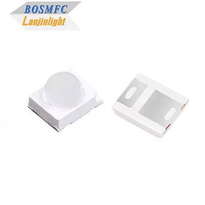 Petit angle de vue 30 degrés 60 degrés 6000mcd bleu 2835 SMD LED avec lentille à dôme pour les panneaux LED de la circulation