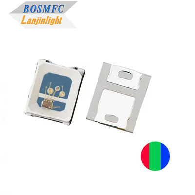 Clignotant rapide intégré IC 2835 RGB SMD LED Lumière clignotante lente pleine couleur pour lampe de voiture