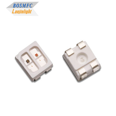 LED SMD 3528 bicolore rouge 620nm + infrarouge 860nm conçu pour la thérapie esthétique, le traitement synergique de la peau et le soulagement de la douleur.