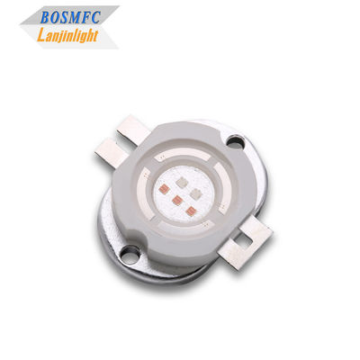 Une source lumineuse LED à haute puissance rouge + bleu à double couleur 5W intégrée pour la thérapie spectrale.