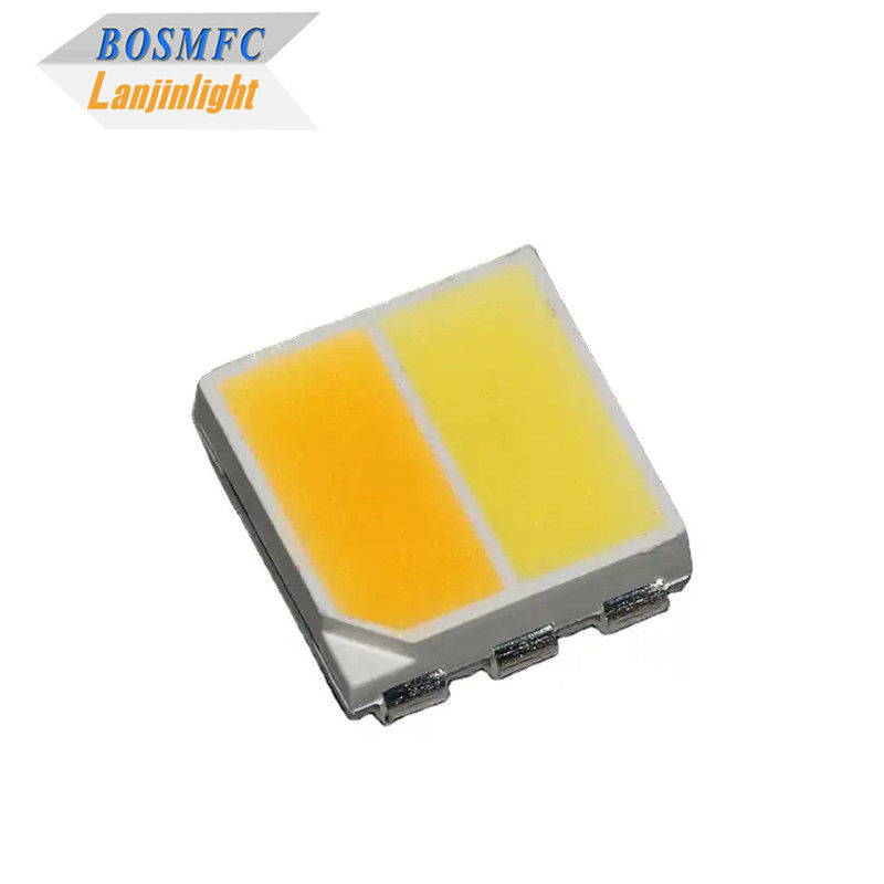 0.2W Bi Color 5050 SMD LED Blanc chaud et blanc froid / Blanc naturel