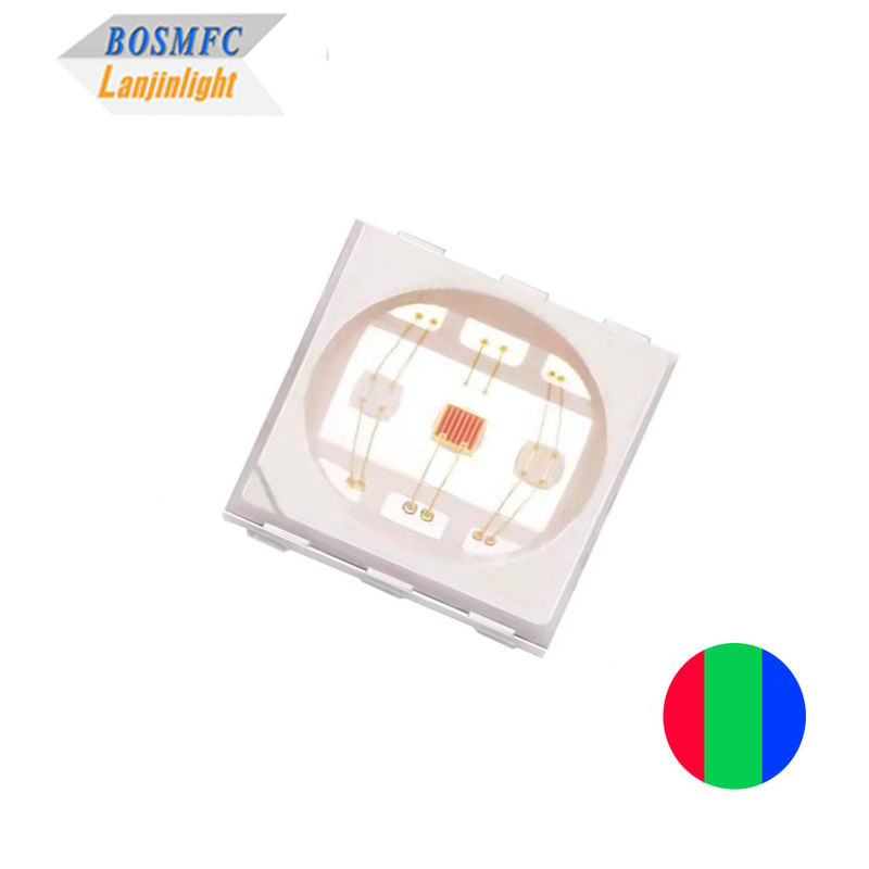 1.5W 3030 RGB LED 3w puce LED couleur complète pour les lampes de scène extérieures