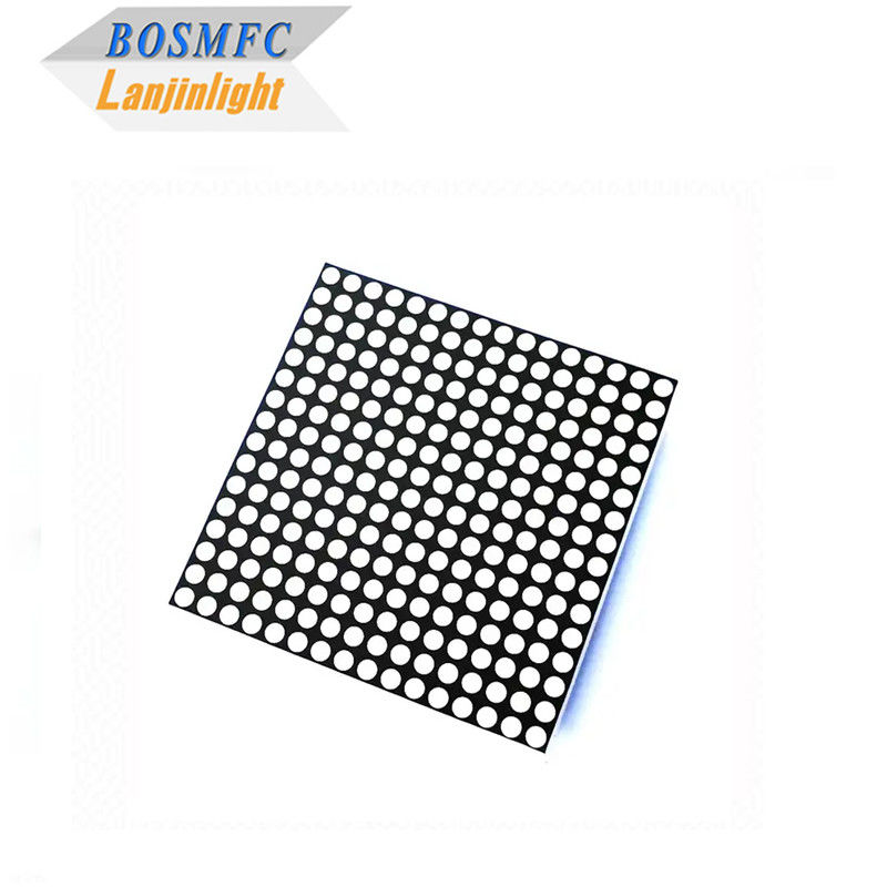 Écran LED à 7 segments 64x64 mm 16x16 Matrice à points Lumière bleue pour l'écran d'ascenseur