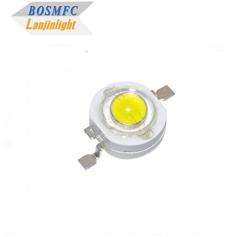 1W 140ml Puissance élevée LED Lampe à puce 3W Super Blanc Pour la lumière flash