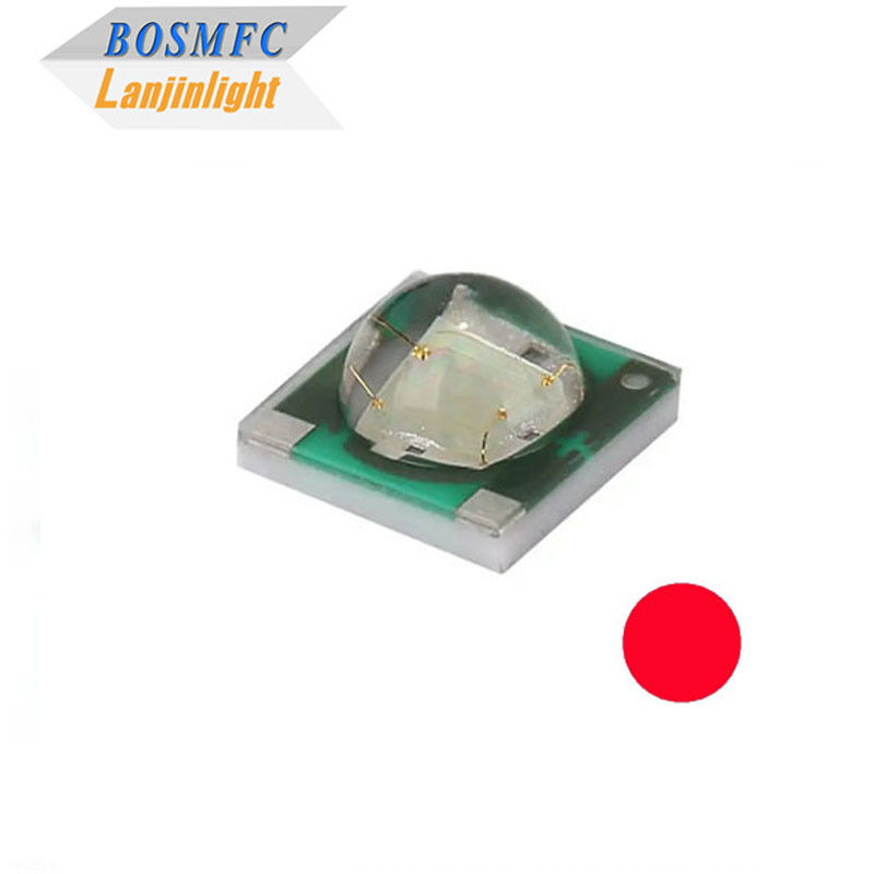 1W 3W LED rouge à haute puissance Diode à puce 350mA 700mA 1000mA 3535 SMD 625nm 630nm