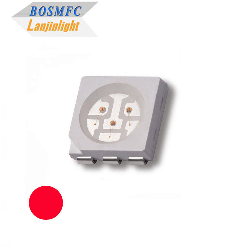 Diode LED à lumière rouge de haute luminosité 5050 SMD pour affichage de lettres publicitaire