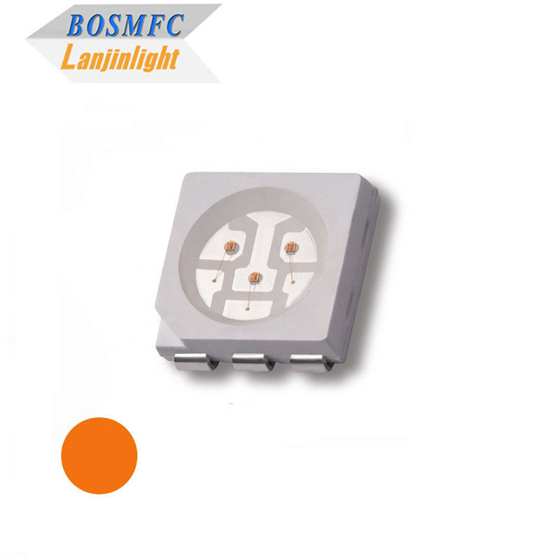 5050 SMD LED de haute qualité lampe à LED à puce orange Epistar pour lampe de voiture