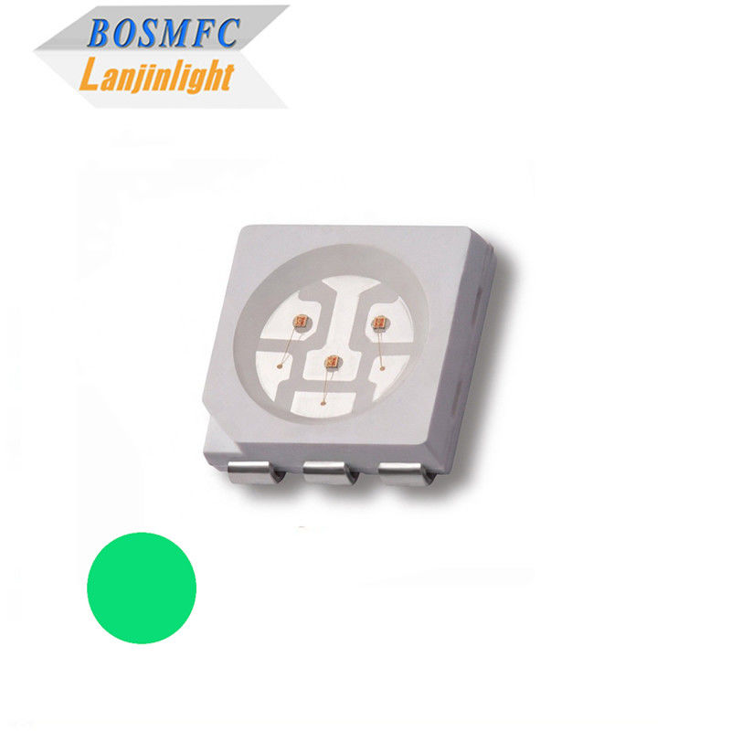 5050 SMD LED 0.2w Diode électroluminescente verte pour lampe de voiture
