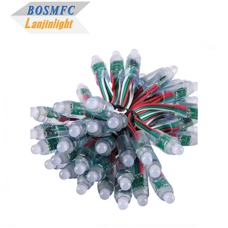 RGB Full Color Module à LED DC5V programmable WS2811 12mm imperméable à l'eau IP68 Smart Pixel Des lumières de Noël RGB Des lumières à chaîne