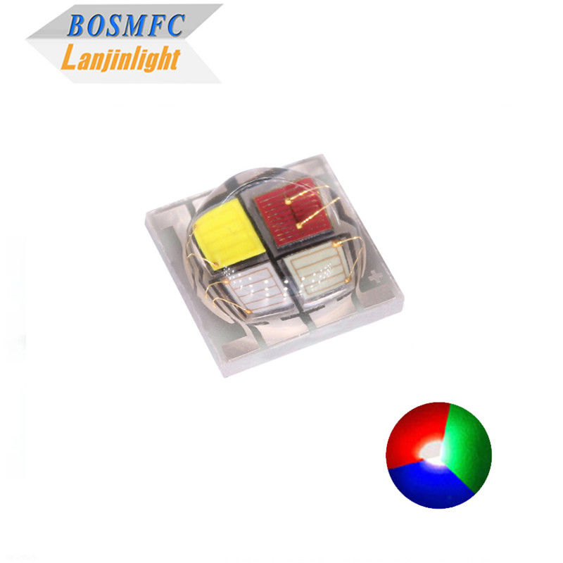 LED SMD haute puissance 5050 RGBW avec base céramique 4*1W &amp; 4*3W Configuration lumière blanche 6000K