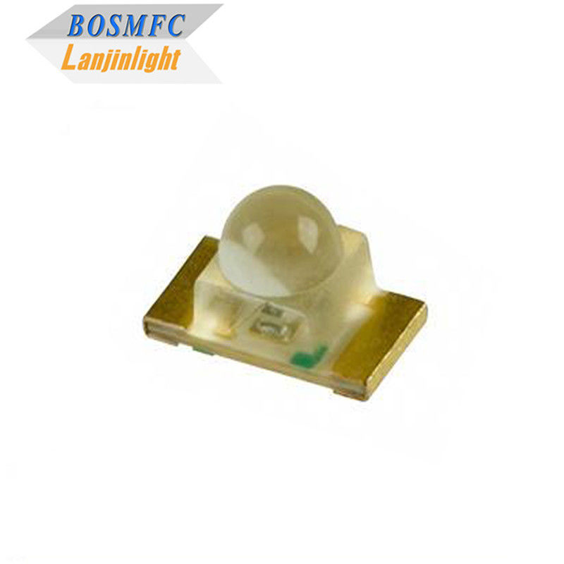 Blanc chaud et blanc froid 3216 SMD Dome Lens 60 degrés 1206 LED pour l'éclairage des indicateurs