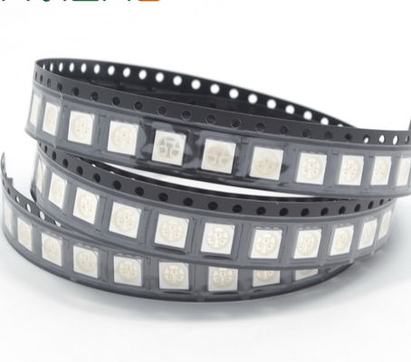 5050 SMD LED diode électroluminescente jaune puce LED ambre pour lampe à LED à plaque d'immatriculation