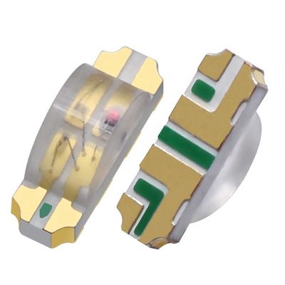 Vue latérale 1206 LED SMD RVB 1.5T 2.0T angle droit montée latérale 1204 lumière tricolore