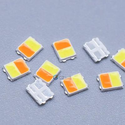 2835 Bi couleur LED SMD, 3,75x2,8x0,65mm blanc frais et chaud blanc LED puce de lumière