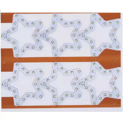 personnaliser le circuit imprimé LED multi-couche, le circuit imprimé PCBA en aluminium FR4 avec LED