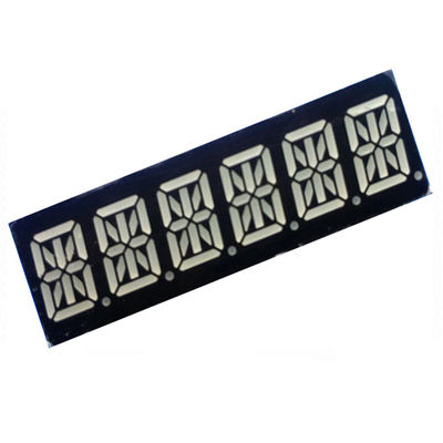 0.39" 16 segments LED affichage 6 chiffres couleur rouge super 49x15x8mm