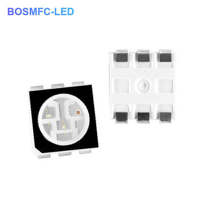 5050 RGB SMD LED Flace Surface Mount Device Package Pour l'intérieur et l'extérieur