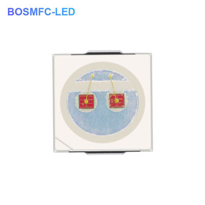 3030 puces LED SMD 1W puces doubles haute luminosité 660nm lumière rouge