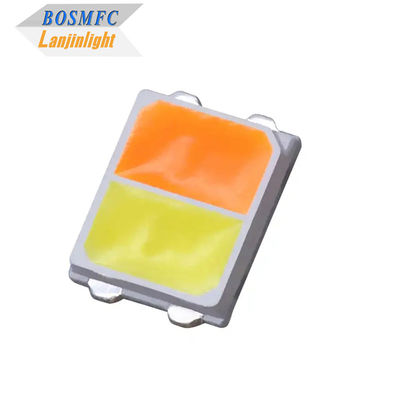 2835 Bi couleur LED SMD, 3,75x2,8x0,65mm blanc frais et chaud blanc LED puce de lumière
