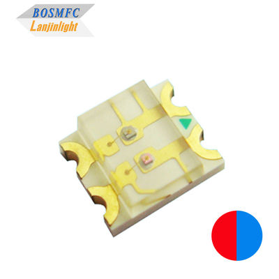 Couleur double 1206 SMD LED Surface Mount 3216 puces de lumière rouge et bleue