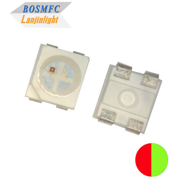 OEM 0.06W Bi Color SMD LED 3528 rouge et vert 568-572nm pour l'indicateur