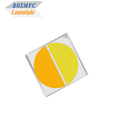 2W 3030 LED SMD Bicolore 2 en 1 Blanc chaud et blanc frais Couleur dissipation de chaleur