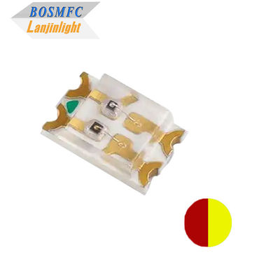 Anti-statique bi couleur 0805 SMD LED Chip 2012 rouge profond 660nm & lumière jaune