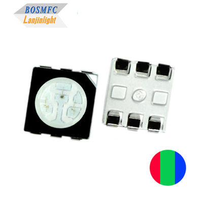 5050 RGB SMD LED Flace Surface Mount Device Package Pour l'intérieur et l'extérieur