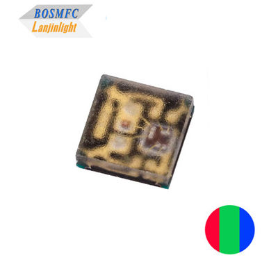 Super lumineux multi couleur PLCC4 2020 RGB LED 12mA Intégré IC Contrôle intelligent individuel