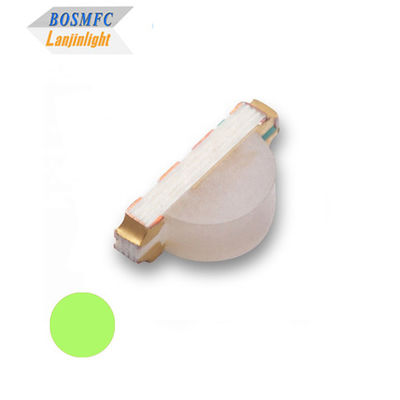 20mA LED à vue latérale stable SMD 1206 Vert 570nm Couleur multi-fonction