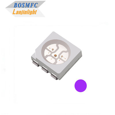 0.2W 5050 UV LED Chip 400nm 405nm polyvalent pour la lumière à bande