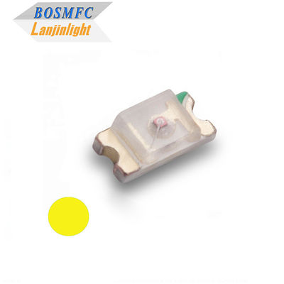 0603 SMD LED Jaune 585-595nm Ambre lumière 1608 puce LED pour indicateur d'affichage à LED
