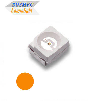PLCC2 3528 SMD LED lumineux orange 605nm Diode LED polyvalente